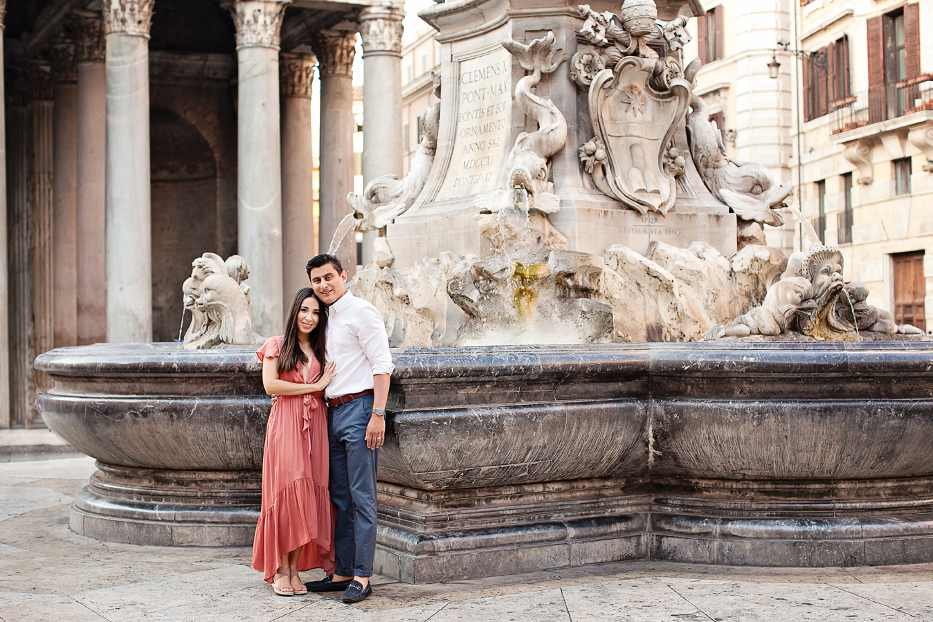 Honeymoon, vacation, family, engagement, maternity, wedding, love story individual and solo photoshoots in Rome, Italy by photographer Tricia Anne Photography | Rome Photographer, vacation, Rome Anniversary Photoshoot, Pantheon, piazza Navona, Centro Storico Photo Shoot, photo shoot in rome, Rome Vacation Photographer, English speaking photographer in Rome