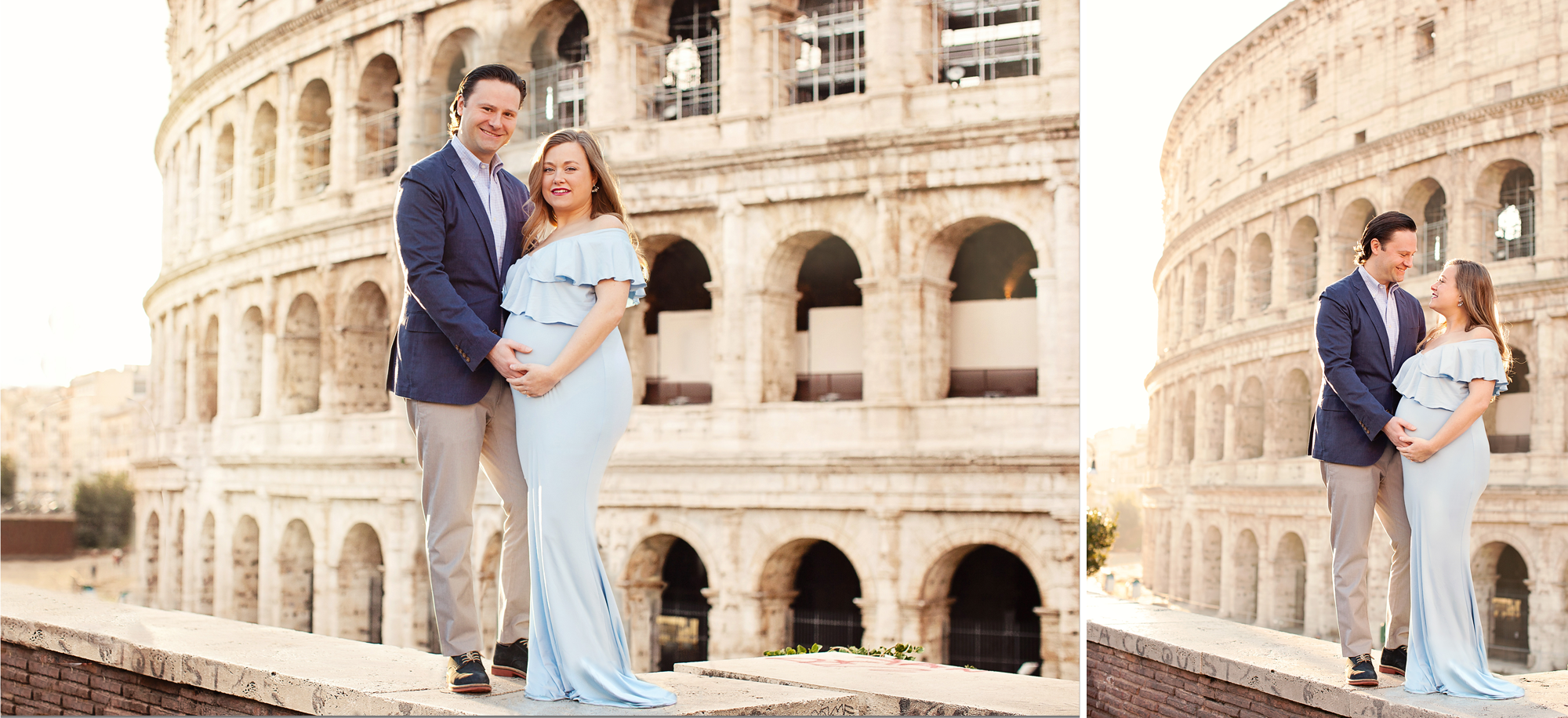 Maternity photoshoot in Rome, Italy by photographer Tricia Anne Photography | Rome Photographer, photoshoot rome, Rome babymoon photoshoot, maternity photo shoot, Colosseum Photoshoot